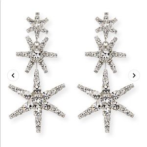 Jennifer Behr Aurelia Crystal Star Earrings